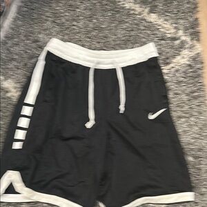 Nike Black and White Athletic Shorts